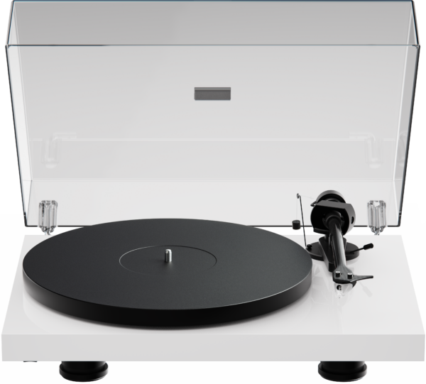 Pro-Ject Debut EVO 2 Turntable (Pick lt MM Cartridge) in High Gloss White - Image 2