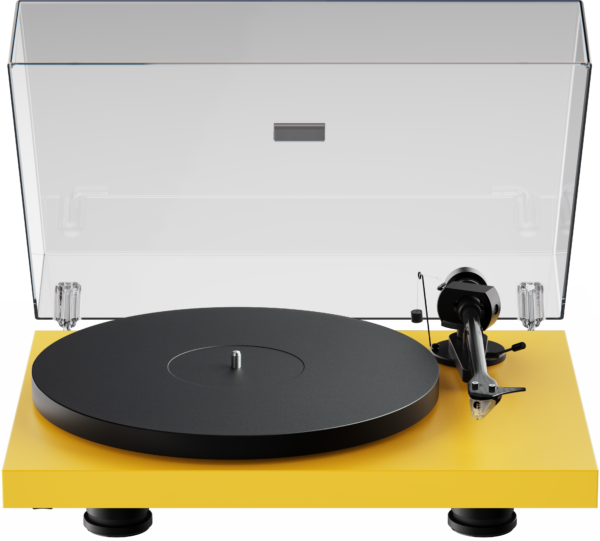 Pro-Ject Debut EVO 2 Turntable (Pick lt MM Cartridge) in Satin Golden Yellow - Image 2